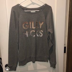 Gilly Hicks Shine Sweatshirt